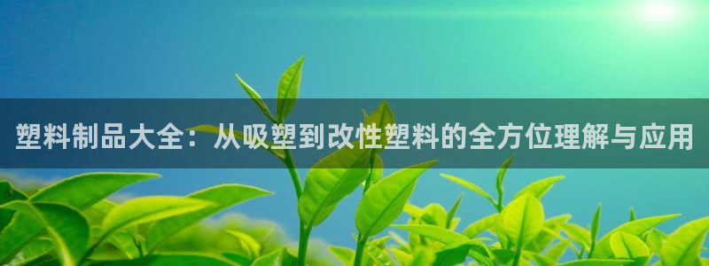 太阳集团娱乐全部网址视频：塑料制品大全：从吸塑到改性塑料的全