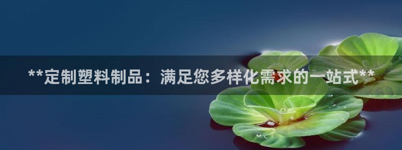 太阳集团娱乐官方网站入口：**定制塑料制品：满足您多样化需求