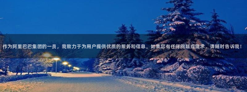 太阳集团电子游戏登录：作为阿里巴巴集团的一员，我致力于为用户