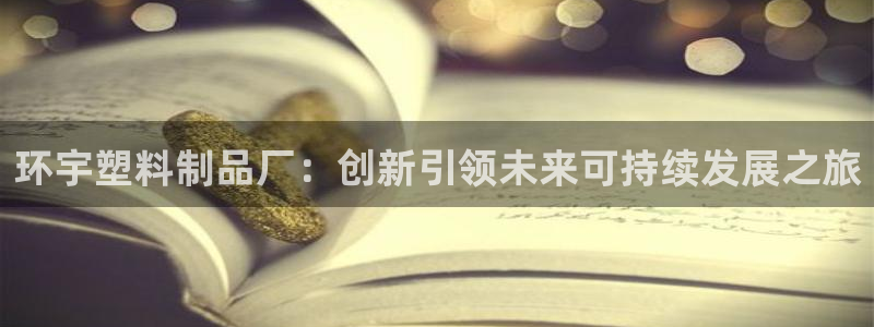 太阳集团2007：环宇塑料制品厂：创新引领未来可持续发展之旅